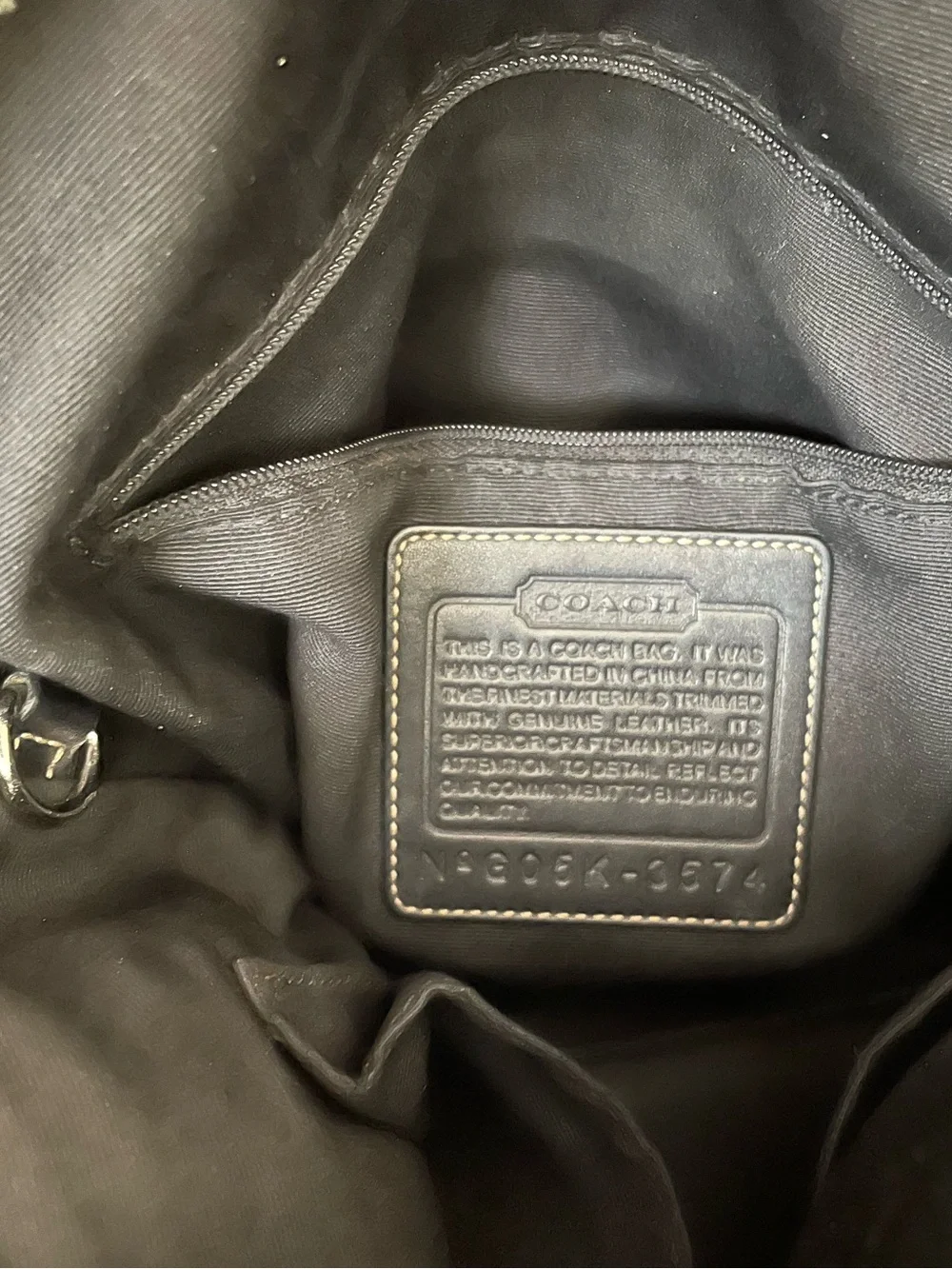 Coach Black Signature Canvas Hobo Bag with Silver Buckle Accents